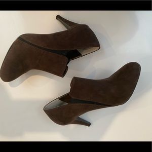Nine West Dark Brown Booties